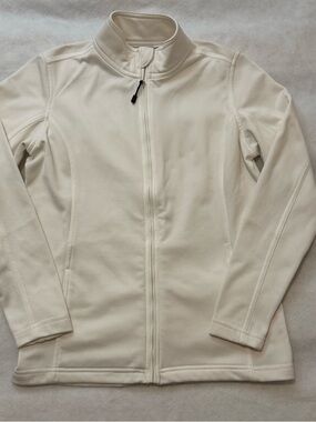 Callaway Off-White Fleece Pullover Sweatshirt Women’s